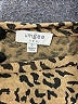 Umgee Animal Print Brown Short Sleeve Blouse Size S - photo 7
