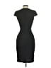 H&M 100% Polyester Solid Black Cocktail Dress Size 4 - photo 2