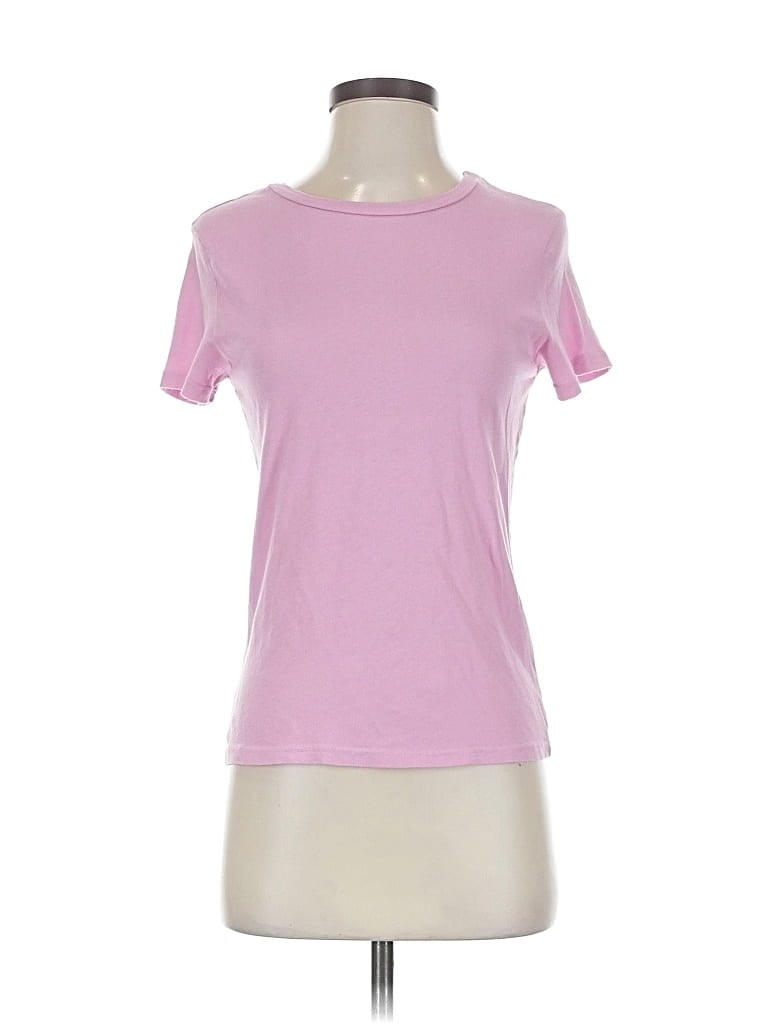 Pre-owned Michael Stars Short Sleeve T-shirt In Pink