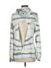 Mono b Tie-dye White Pullover Sweater Size S - photo 2