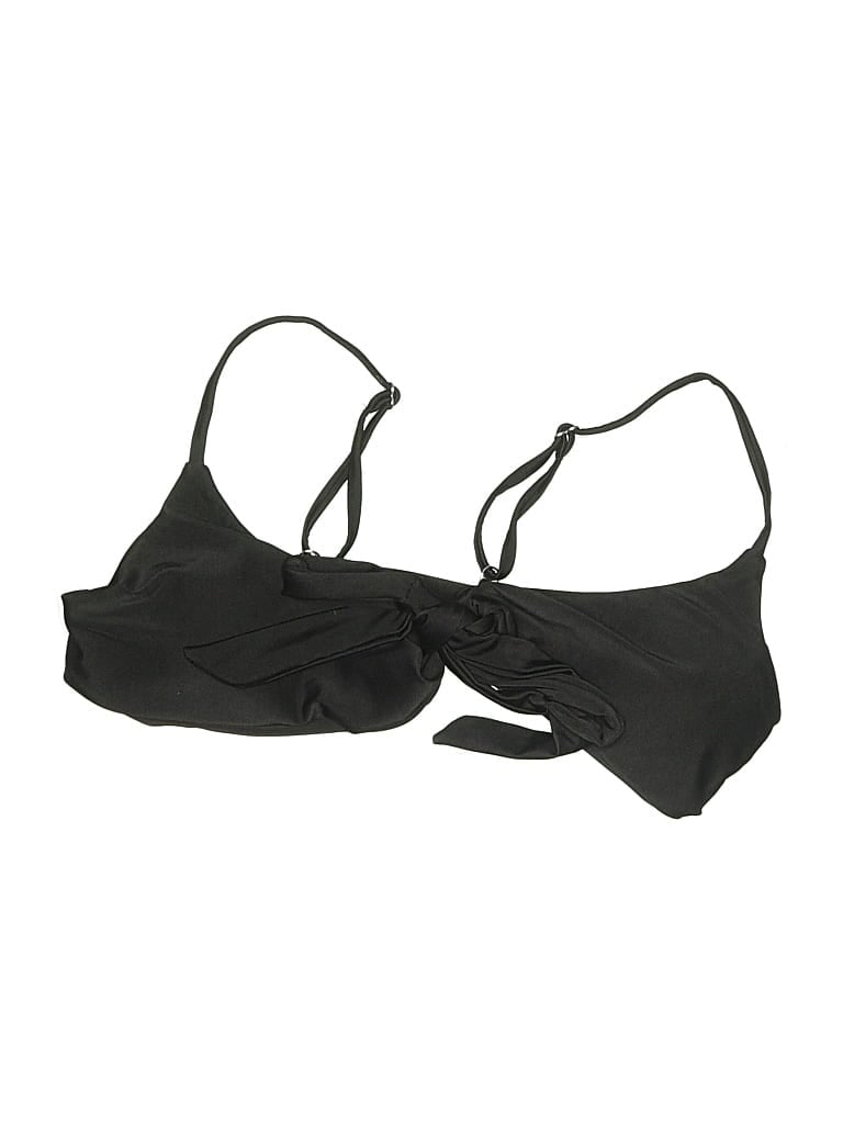 Pre-owned Unbranded Swimsuit Top Black Swimwear