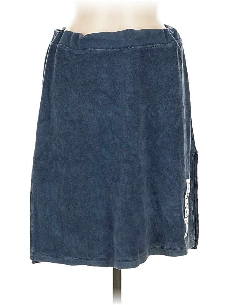 Pre-owned Abercrombie & Fitch Denim Skirt In Blue