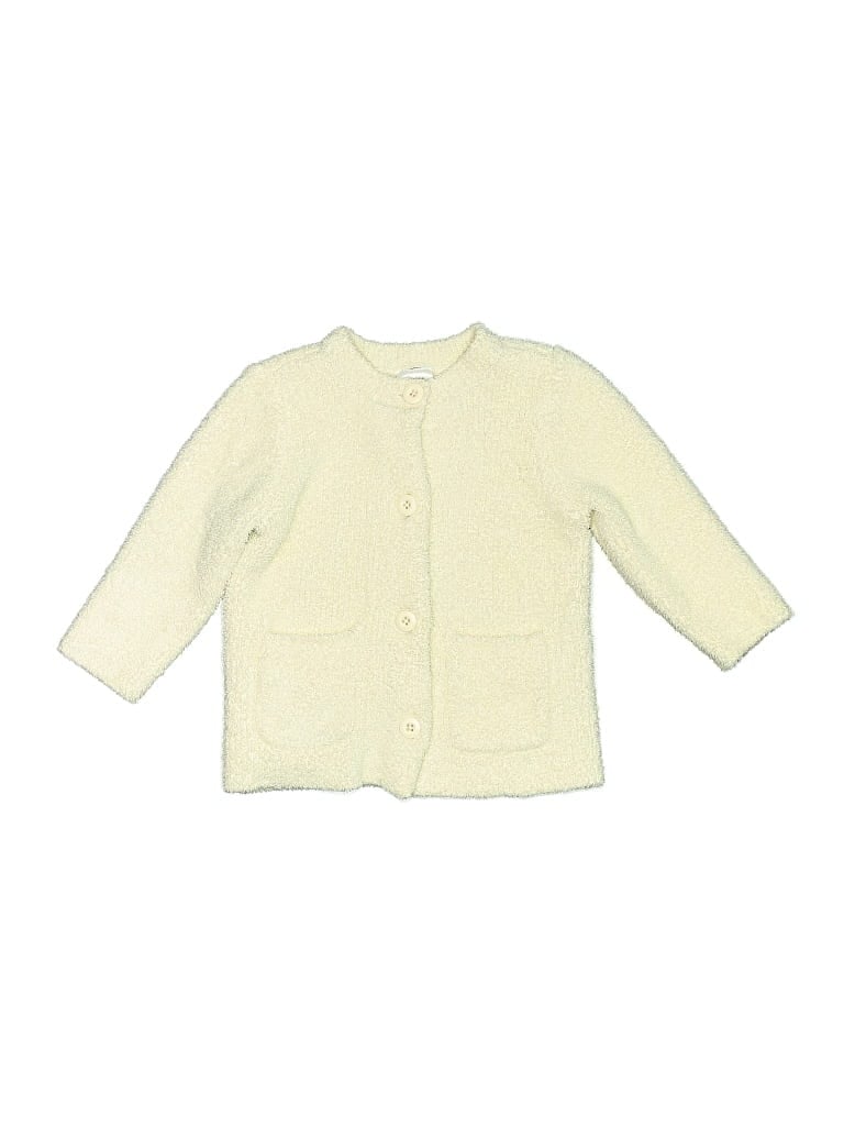 Pre-owned Hanna Andersson Kids' Cardigan Sweater In Yellow