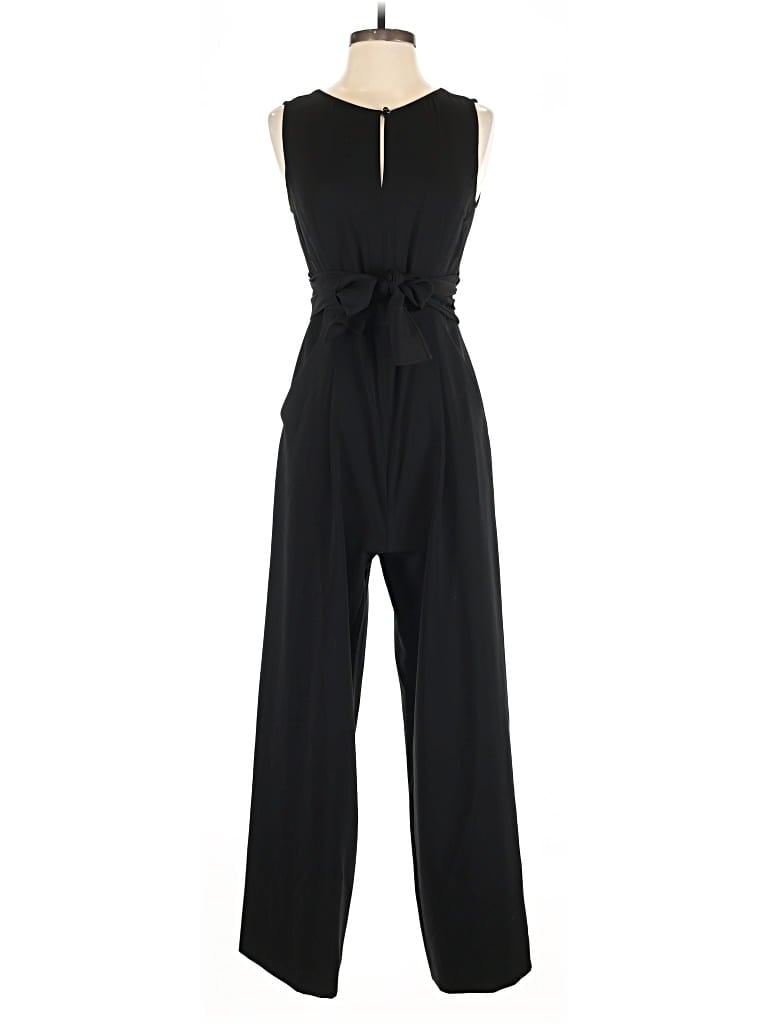 Pre-owned Lafayette 148 Jumpsuit In Black