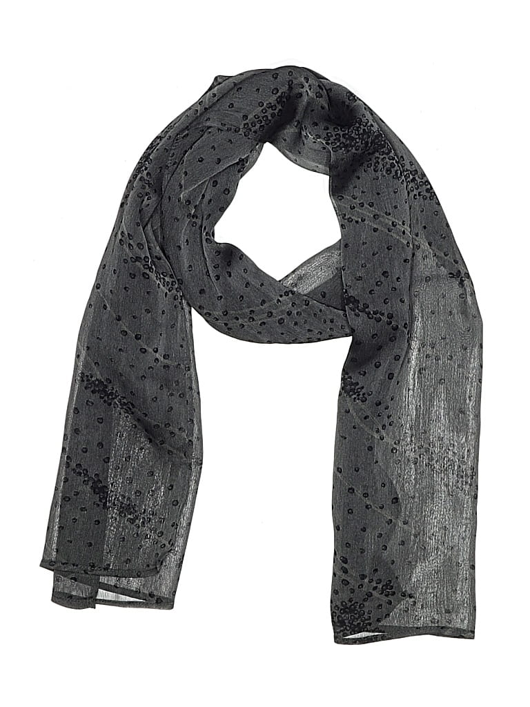 Pre-owned Unbranded Scarf In Gray