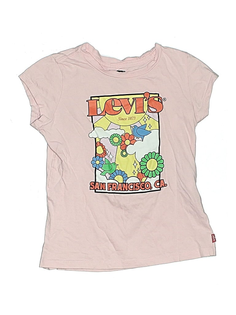 Pre-owned Levi's Kids'  Short Sleeve T-shirt In Pink