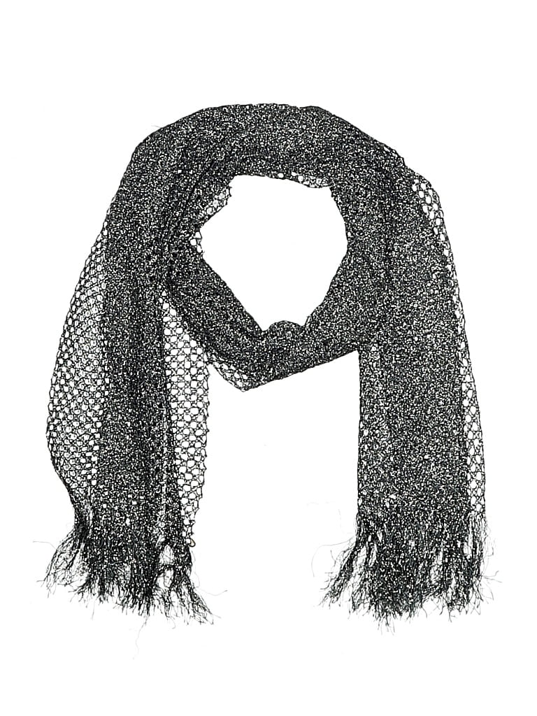 Pre-owned Unbranded Scarf In Gray