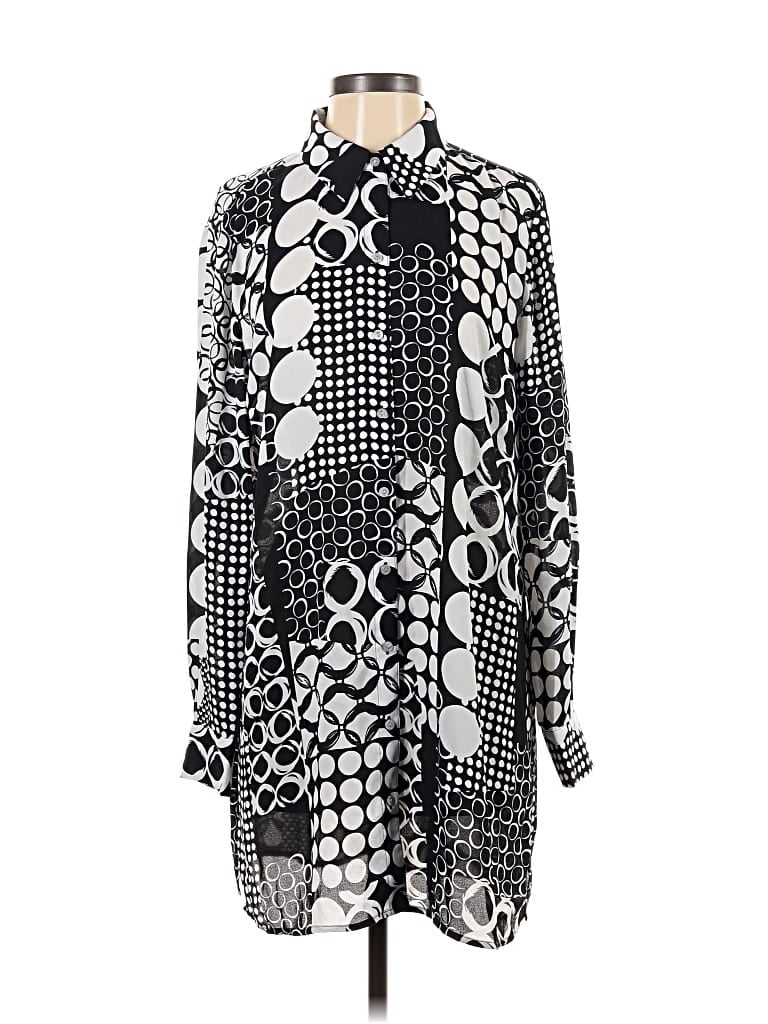 Pre-owned Dennis By Dennis Basso Casual Dress In Silver