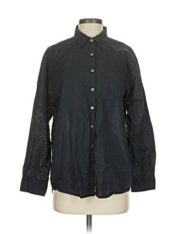 Natural Life Long Sleeve Button-Down Shirt (view 1)