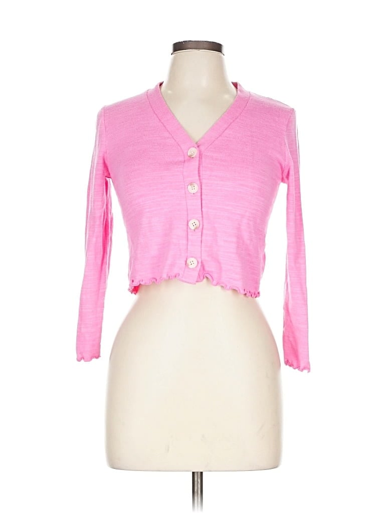 Pre-owned Old Navy Cardigan Sweater In Pink