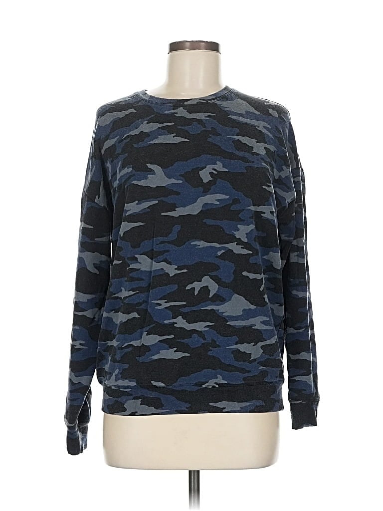 Pre-owned Athleta Sweatshirt In Blue