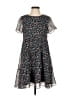 Madewell 100% Polyester Print Blue Casual Dress Size XXS - photo 1