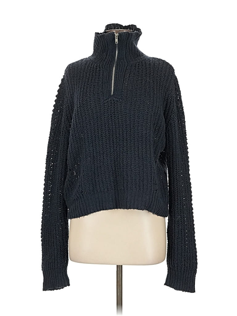 Pre-owned Harper Heritage Pullover Sweater In Black