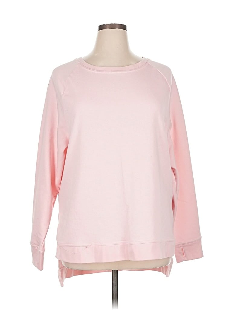 Pre-owned Walmart Sweatshirt In Pink