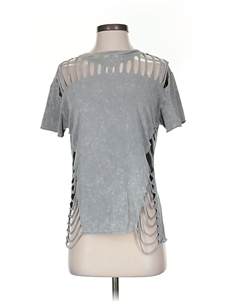 Pre-owned The Rolling Stones Short Sleeve T-shirt In Gray