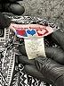 American Sweetheart Silver 3/4 Sleeve Blouse Size M - photo 3