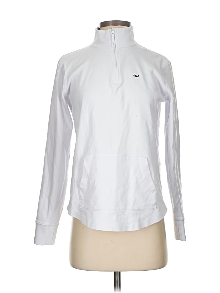 Pre-owned Vineyard Vines Sweatshirt In White