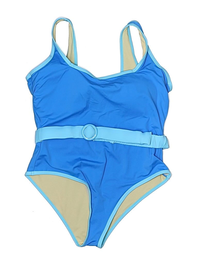 Pre-owned Swimsuits For All One Piece Swimsuit In Blue