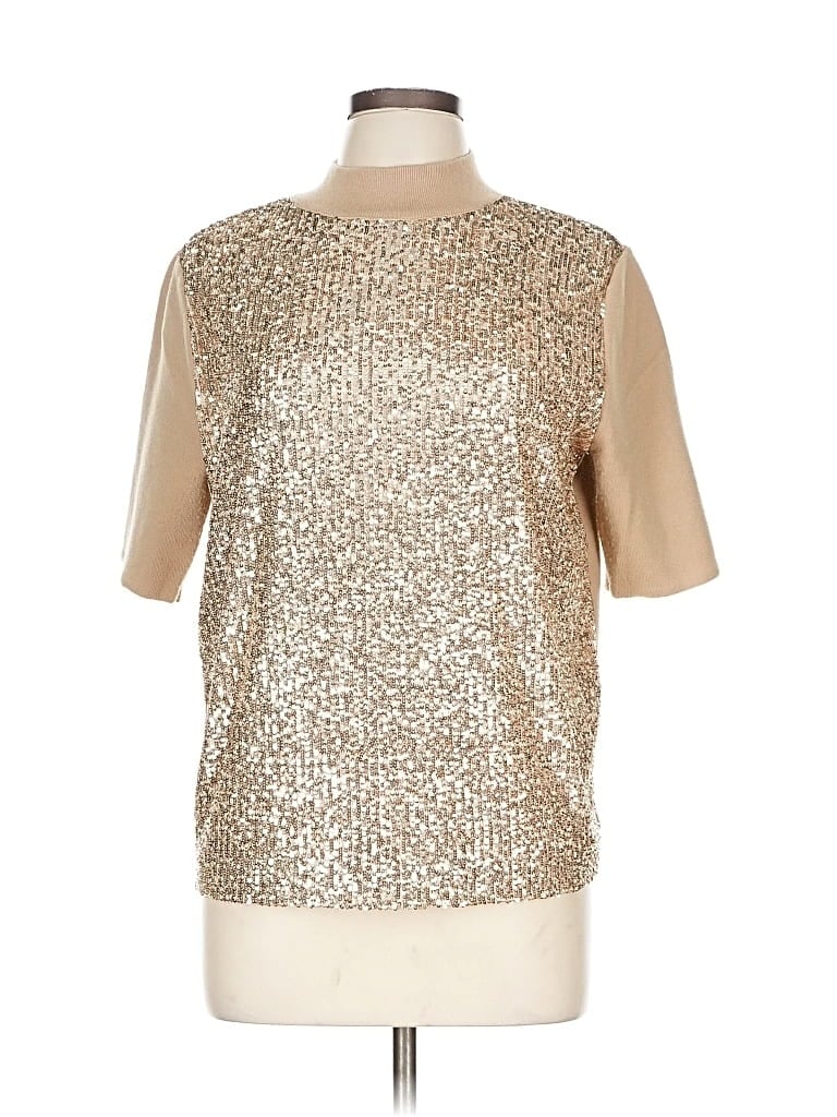 Pre-owned Ann Taylor Pullover Sweater In Brown