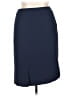 MMF by Mary McFadden 100% Polyester Solid Blue Formal Skirt Size 14 - photo 2
