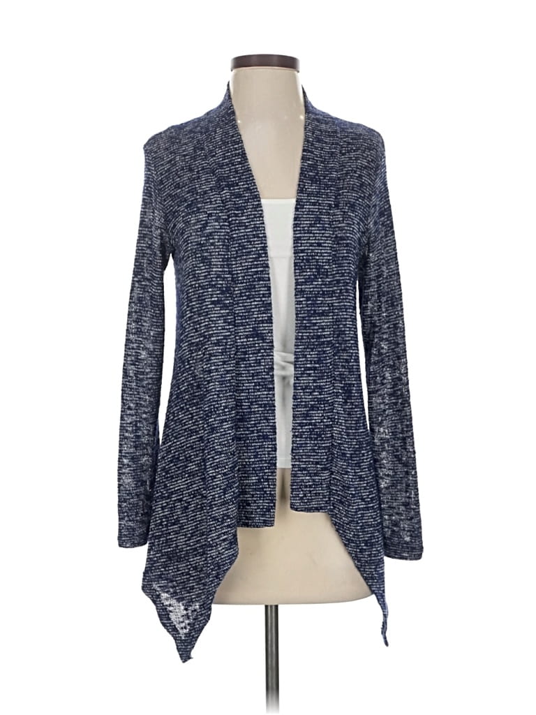 Pre-owned Bobeau Cardigan Sweater In Blue