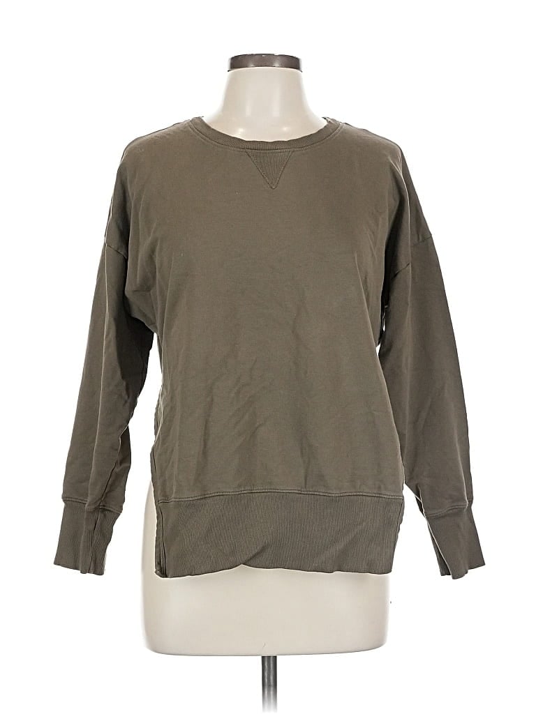 Pre-owned Universal Standard Sweatshirt In Brown