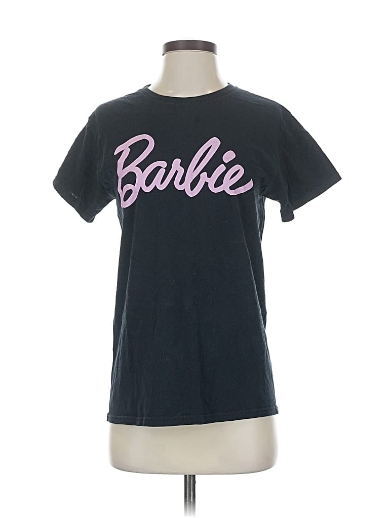 Pre-owned Barbie Short Sleeve T-shirt In Black