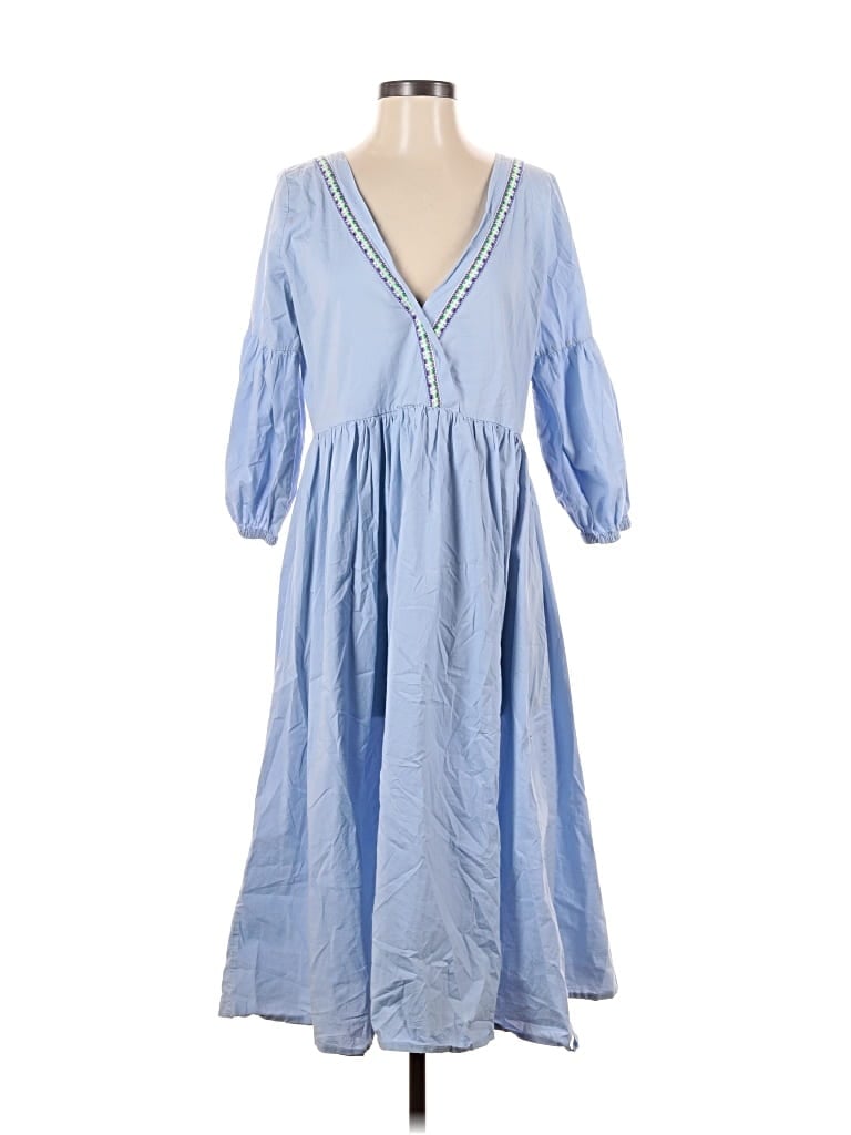 Pre-owned Pitusa Casual Dress In Blue