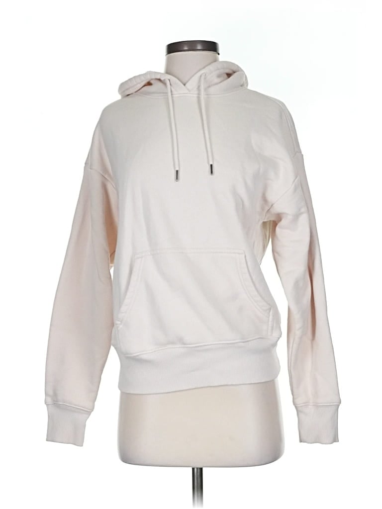 Pre-owned Member's Mark Pullover Hoodie In White