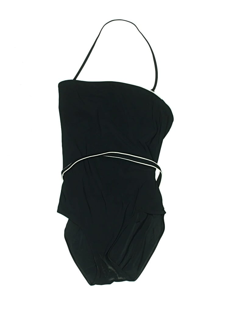 Pre-owned Calvin Klein One Piece Swimsuit In Black