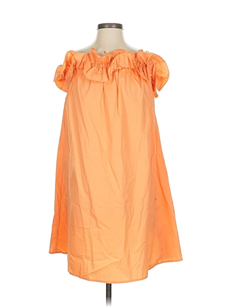 Pre-owned H&m Cocktail Dress In Orange