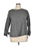 Zac & Rachel Gray Pullover Sweater Size 1X - photo 1