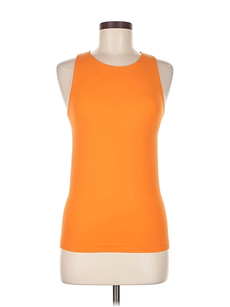 Pre-owned Wolford Active Tank Top In Orange