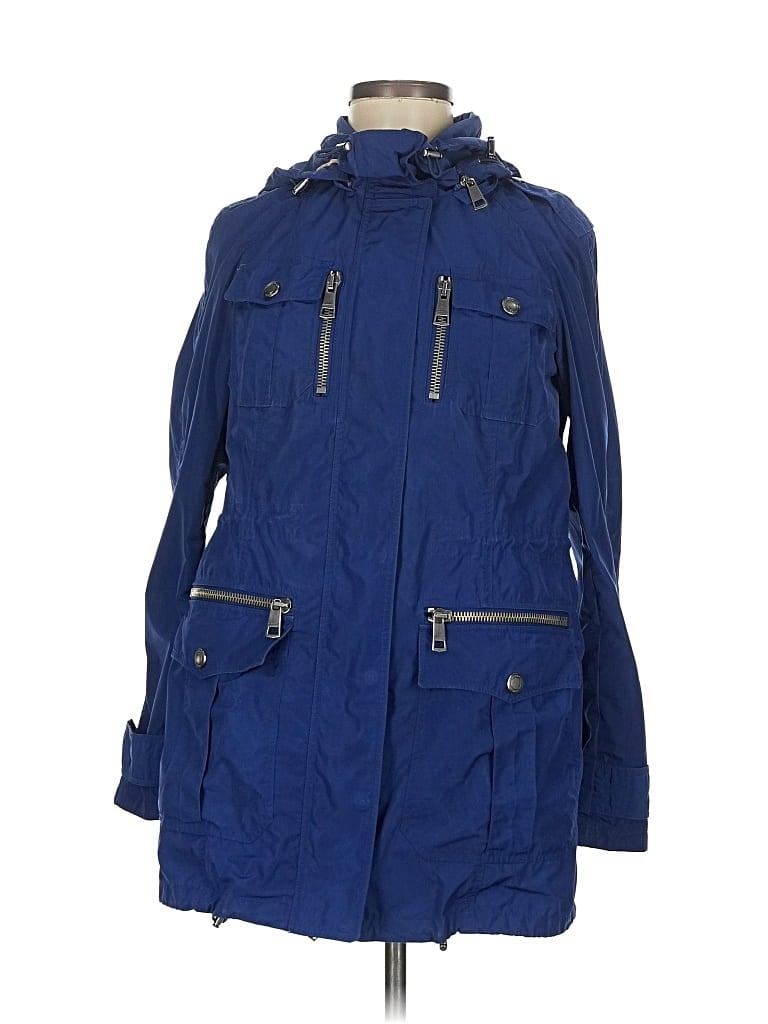 Pre-owned Burberry Raincoat In Blue