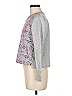 Printemps Floral Gray Pullover Sweater Size M - photo 5
