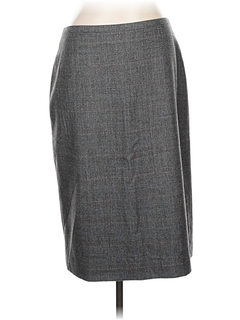 Pre-owned Banana Republic Formal Skirt In Gray