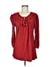 Ella Moss 100% Modal Red Long Sleeve Blouse Size M - photo 1