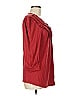 Ella Moss 100% Modal Red Long Sleeve Blouse Size M - photo 4