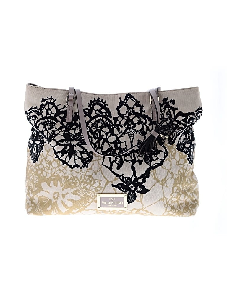 Pre-owned Valentino Garavani Tote Bag In White