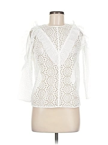 Sandro 3/4 Sleeve Blouse (view 1)
