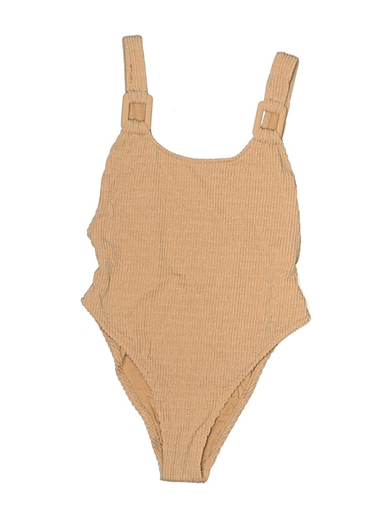 Aerie One Piece Swimsuit In Brown