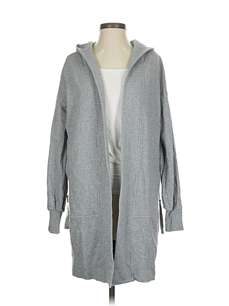 Pre-owned Flx Cardigan Sweater In Gray
