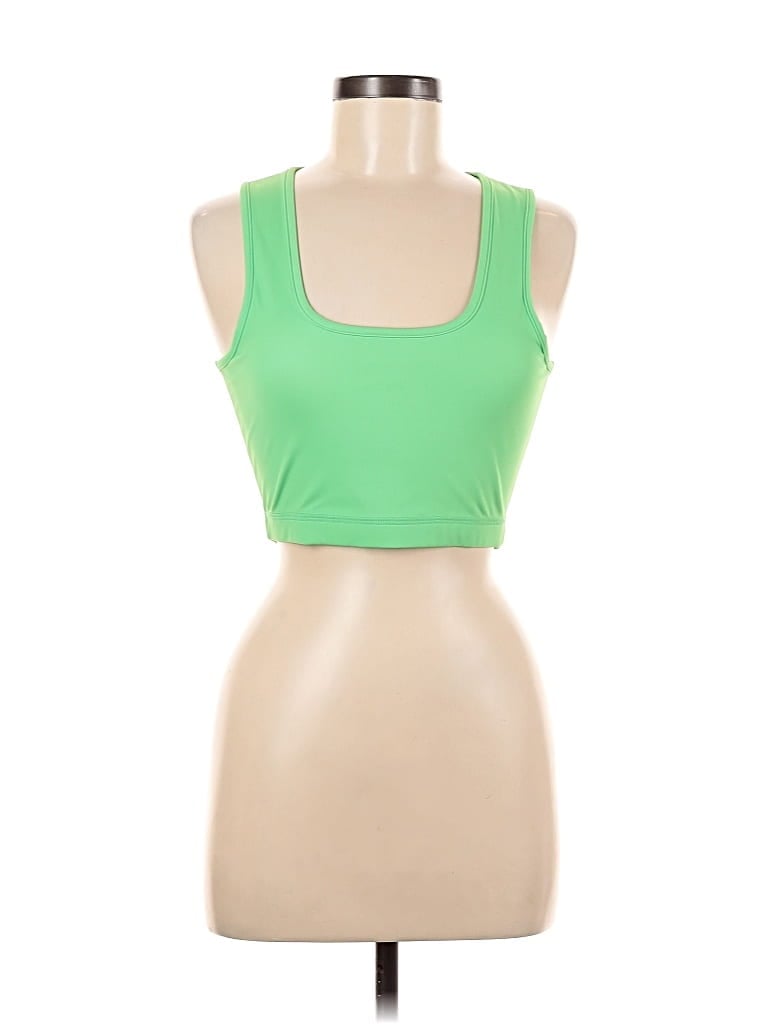 Pre-owned Lezat Sports Bra In Green