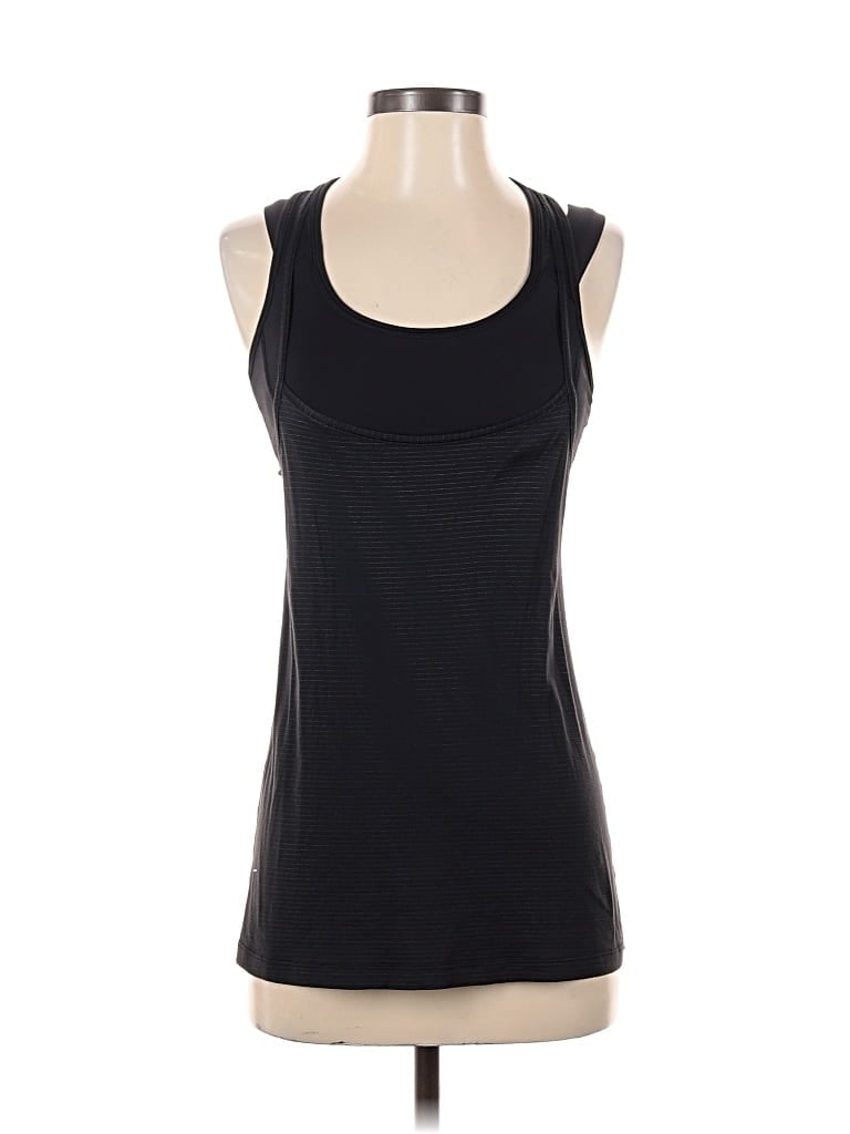 Pre-owned Lululemon Athletica Active Tank Top In Black