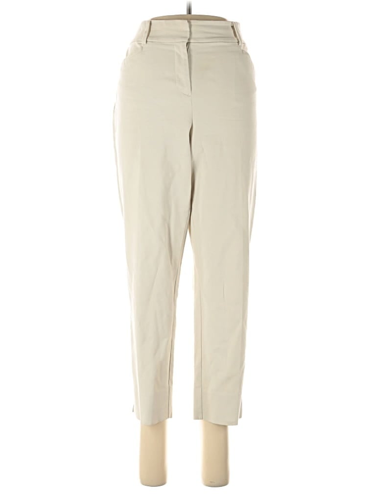Pre-owned Ann Taylor Loft Casual Pants In White