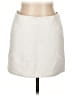 Unio Chevron-herringbone Ivory Formal Skirt Size L - photo 1