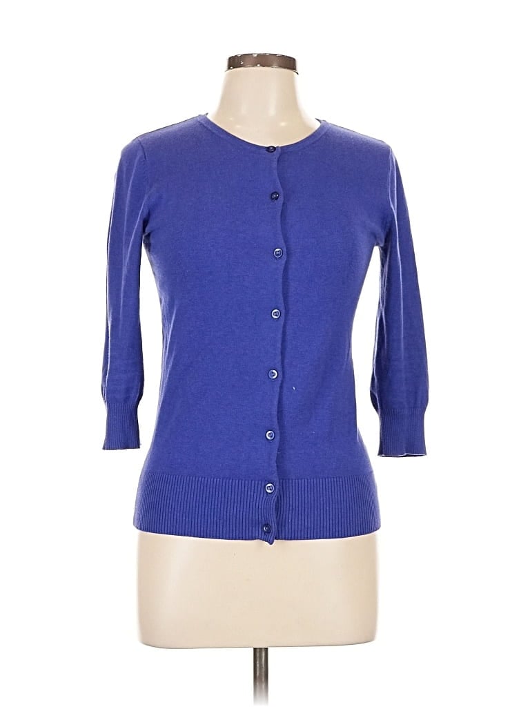 Pre-owned Abound Cardigan Sweater In Blue