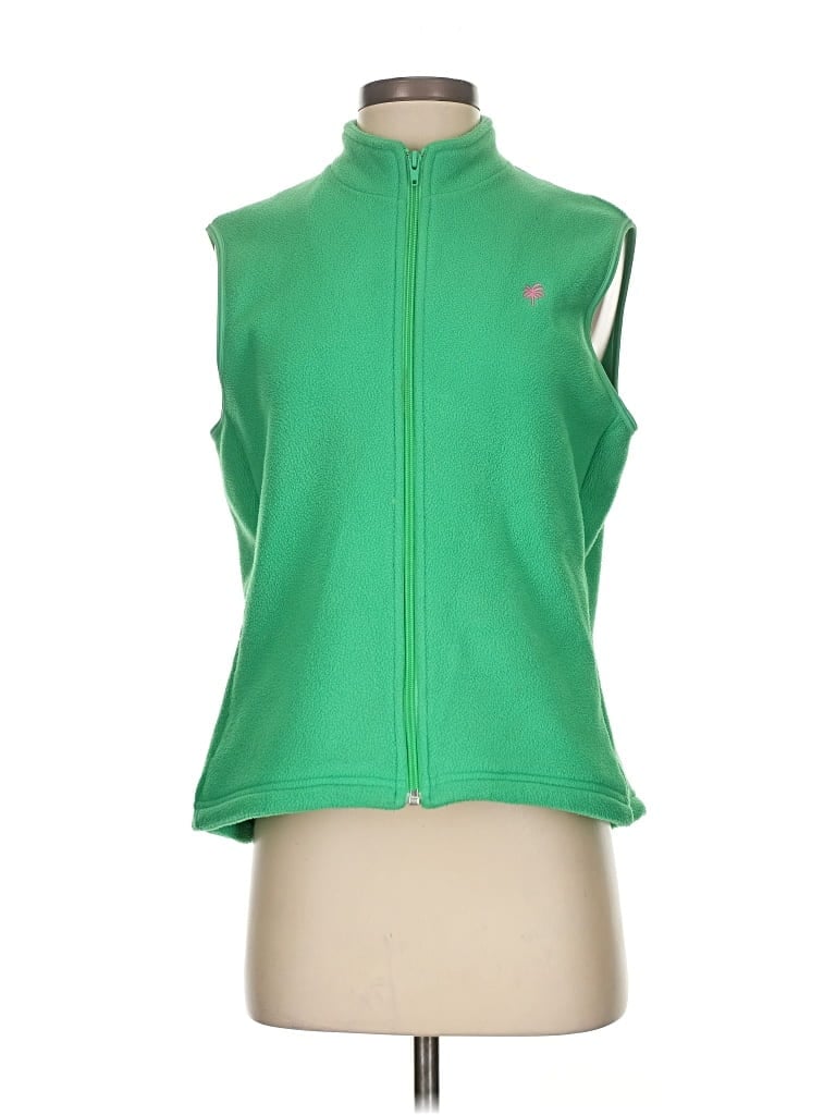 Pre-owned Lilly Pulitzer Vest In Green