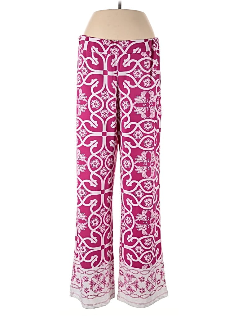 Pre-owned Multiples Casual Pants In Pink