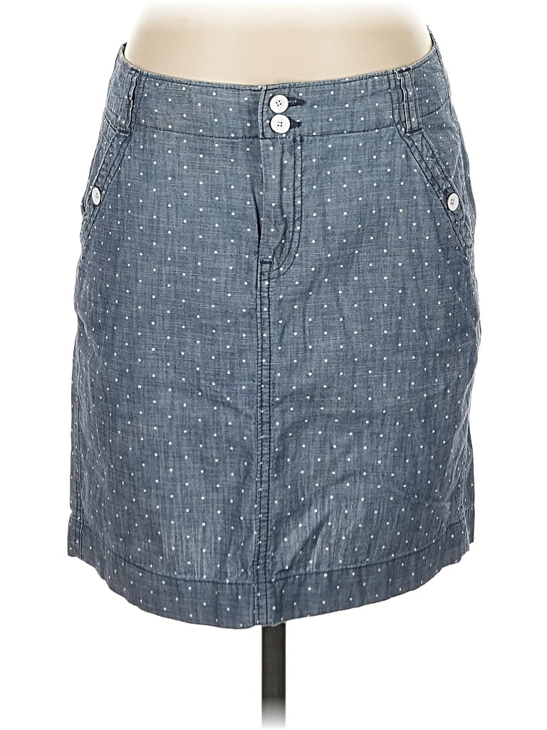 Pre-owned Tommy Hilfiger Denim Skirt In Blue